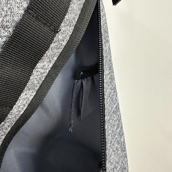 adidas Prime Sling Backpack Heather Gray Large School Bag Fits Laptop/Tablet Boy - Picture 6 of 16